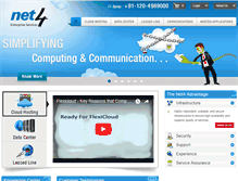 Tablet Screenshot of net4enterprise.com